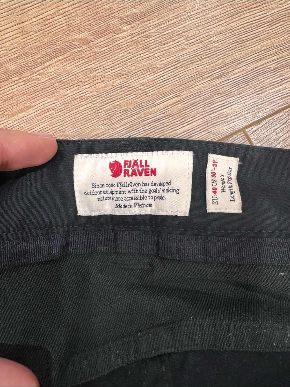 Fjallraven Women’s Nikka Trousers Curved - Picture 6 of 7